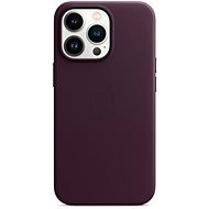 Apple iPhone 13 Pro Leather Cover with MagSafe Dark Cherry - Phone Cover