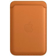 Apple iPhone bőr pénztárca MagSafe aranybarna színnel - MagSafe tárca