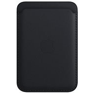 Apple iPhone Kožená peňaženka s MagSafe temno-atramentová - MagSafe peňaženka