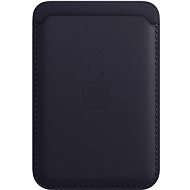 Apple iPhone Kožená peňaženka s MagSafe atramentovo-fialová - MagSafe peňaženka