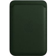 Apple iPhone Kožená peněženka s MagSafe sekvojově zelená - MagSafe peňaženka