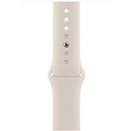 Apple Watch 45 mm hviezdne biely športový remienok - Remienok na hodinky