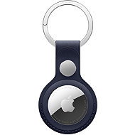 Apple FineWoven keyring for AirTag navy blue - AirTag Key Ring