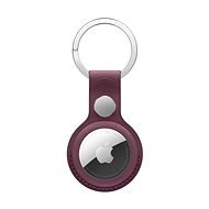 Apple FineWoven kľúčenka na AirTag morušovo červená - AirTag kľúčenka