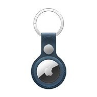 Apple FineWoven klíčenka na AirTag tichomořsky modrá - AirTag Key Ring