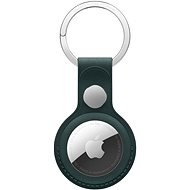 Apple FineWoven AirTag keychain dark green - AirTag Key Ring
