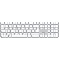 Apple Magic Keyboard 2024 with Touch ID, white keys - US Int. - Keyboard