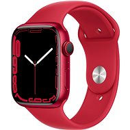 Apple Watch Series 7 45mm Cellular Red Aluminium Case with Red Sport Band - Smart Watch