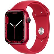 Apple Watch Series 7 45mm Red Aluminium Case with Red Sport Band - Smart Watch
