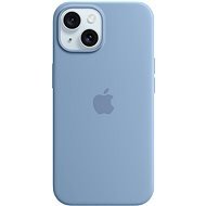 Apple iPhone 15 Silikonový kryt s MagSafe ledově modrý - Phone Cover