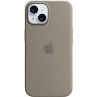 Apple iPhone 15 Silikonový kryt s MagSafe jílově šedý - Phone Cover