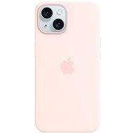 Apple iPhone 15 Silikonhülle mit MagSafe hellrosa - Handyhülle
