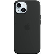 Apple iPhone 15 Silikónový kryt s MagSafe čierny - Kryt na mobil