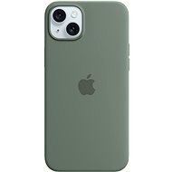 Apple iPhone 15 Plus Silikonový kryt s MagSafe cypřišově zelený - Phone Cover