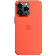 Apple MagSafe-rögzítésű iPhone 13 Pro-szilikontok - nektarin - Telefon tok