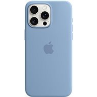 Apple iPhone 15 Pro Max Silikonhülle mit MagSafe eisblau - Handyhülle