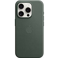 Apple iPhone 15 Pro Kryt z tkaniny FineWoven s MagSafe listově zelený - Phone Cover