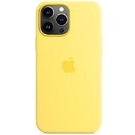 Apple iPhone 13 Pro Max Silikon Case mit MagSafe - zitronengelb - Handyhülle