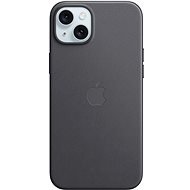 Apple iPhone 15 Plus FineWoven-szövet fekete MagSafe tok - Telefon tok