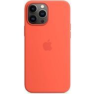 Apple MagSafe-rögzítésű iPhone 13 Pro Max-szilikontok - nektarin - Telefon tok
