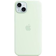 Apple iPhone 15 Plus világos menta szilikon MagSafe tok - Telefon tok