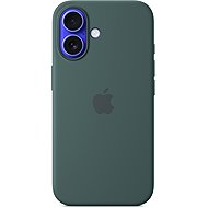 Apple Silicone Cover with MagSafe for iPhone 16 lake green - Phone Cover