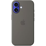 Apple Silicone Cover with MagSafe for iPhone 16 rock grey - Phone Cover