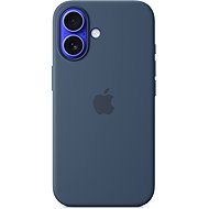 Apple iPhone 16 Silikon Case mit MagSafe – Denim - Handyhülle