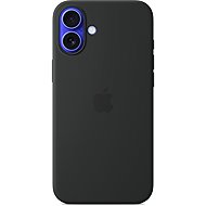 Apple iPhone 16 Plus Silikon Case mit MagSafe – Schwarz - Handyhülle