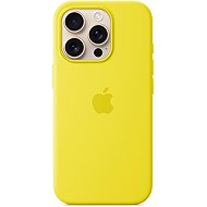 Apple Silicone Cover with MagSafe for iPhone 16 Pro caramel yellow - Phone Cover