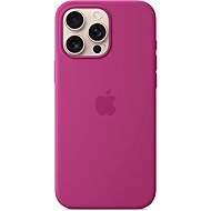 Apple Silicone Cover with MagSafe on iPhone 16 Pro Max fuchsia - Phone Cover