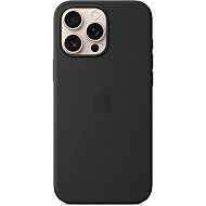Apple Silicone cover with MagSafe on iPhone 16 Pro Max black - Phone Cover