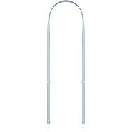 Apple Crossbody Gurt hellblau - Schlüsselband für Telefon