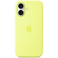 Apple Silicone cover with MagSafe on iPhone 17 neon yellow - Phone Cover