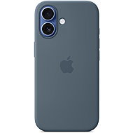 Apple Silicone Cover with MagSafe for iPhone 17 steel blue - Phone Cover