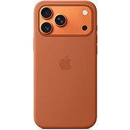 Apple Silicone Cover with MagSafe on iPhone 17 Pro Max terracotta - Phone Cover