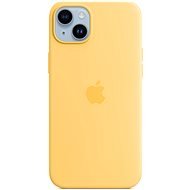 Apple iPhone 14 Plus Silikónový kryt s MagSafe slniečkovo žltý - Kryt na mobil
