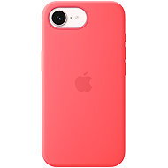 Apple Silicone Cover with MagSafe on iPhone 17e guava pink - Phone Cover