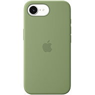 Apple Silicone cover with MagSafe for iPhone 17e light moss - Phone Cover