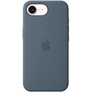 Apple Silicone Cover with MagSafe for iPhone 17e steel blue - Phone Cover