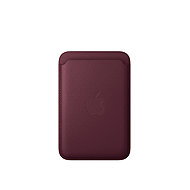 Apple Peněženka z tkaniny FineWoven s MagSafe k iPhonu burgundská červená -  MagSafe Wallet