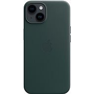 Apple iPhone 14 Kožený kryt s MagSafe píniovo zelený - Kryt na mobil