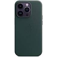 Apple iPhone 14 Pro Kožený kryt s MagSafe píniovo zelený - Kryt na mobil