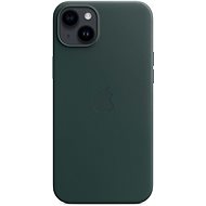 Apple iPhone 14 Plus Leather cover with MagSafe pine green - Phone Cover