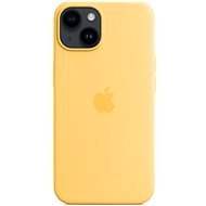 Apple iPhone 14 MagSafe sárga szilikon tok - Telefon tok