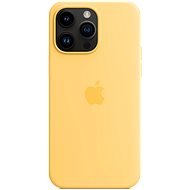 Apple MagSafe-rögzítésű iPhone 14 Pro Max-szilikontok – napsugár - Telefon tok