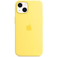 Apple iPhone 13 Silicone Cover with MagSafe Citrus Yellow - Phone Cover