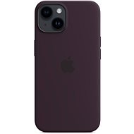 Apple iPhone 14 Silicone Cover with MagSafe Elderberry Purple - Phone Cover