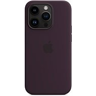 Apple iPhone 14 Pro Silicone Cover with MagSafe Elderberry Purple - Phone Cover