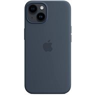 Apple iPhone 14 Silikonový kryt s MagSafe bouřkově modrý - Kryt na mobil